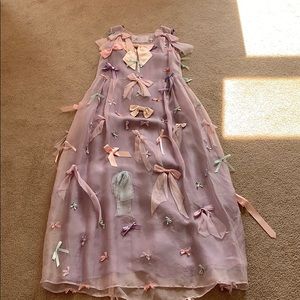 Ammerman schlosberg lavender organza gown